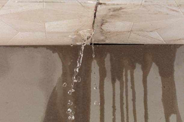 Professional Burst Pipe Cleanup technician working in Wendell, NC